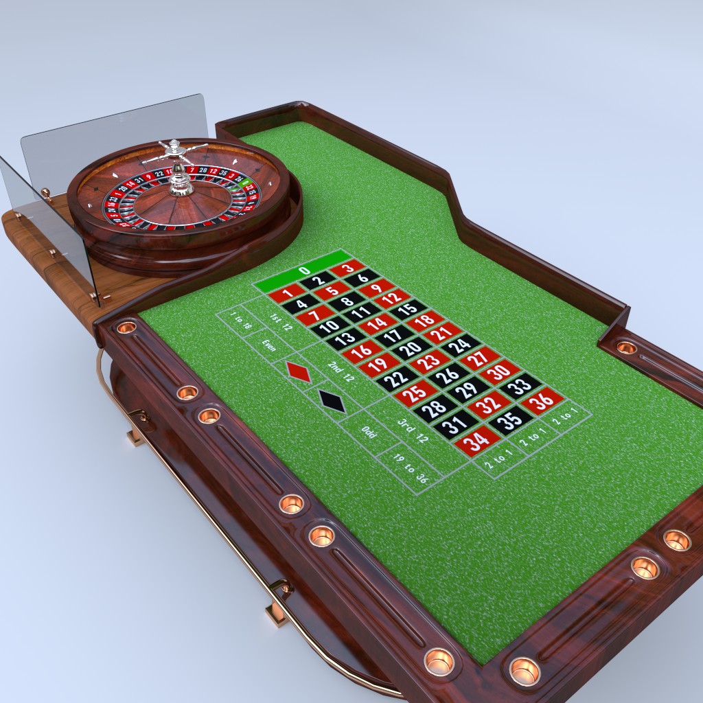 Casino Roulette Table preview image 1